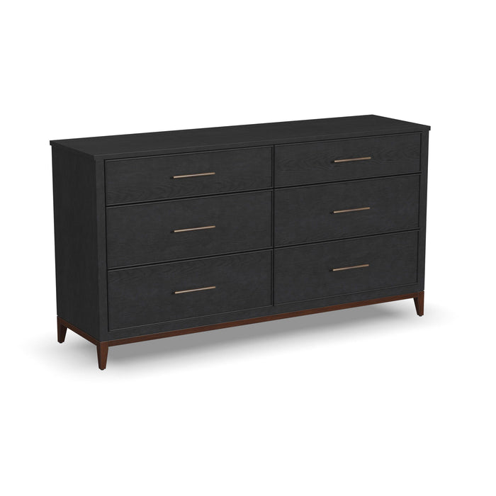 Waterfall - Dresser - Deep Ebony