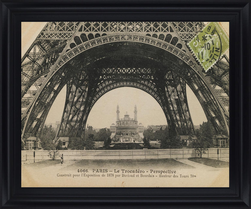 Archway to Paris - 28" x 34" Framed Wall Art