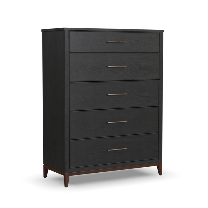 Waterfall - Drawer Chest - Deep Ebony