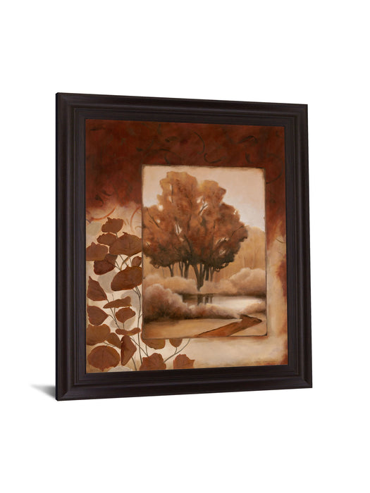Copper Serenity - 28" x 34" Framed Wall Art
