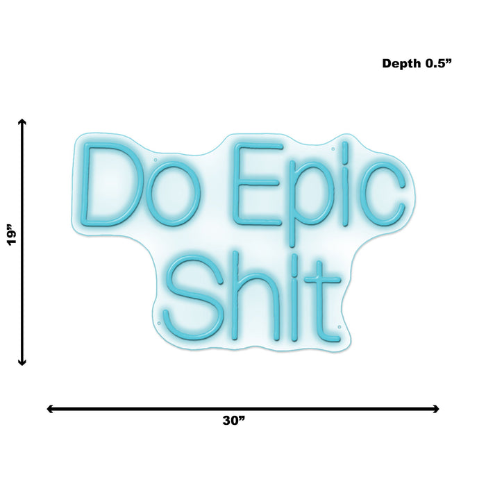 Neon Do Epic Shit - Blue