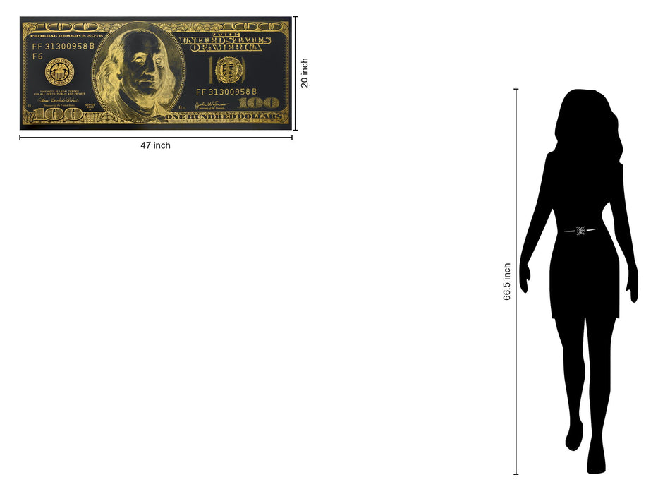 Giclee On Metalic - Black