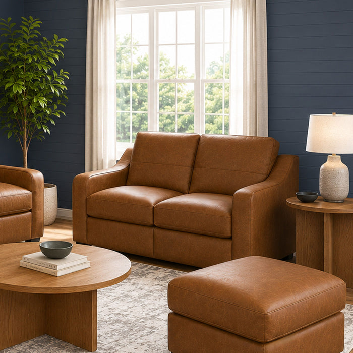 Hudson - Loveseat For Living Room - Autumn