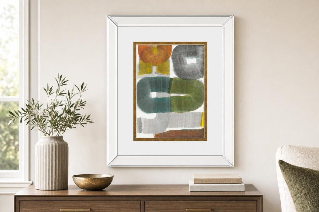 Geode Abstraction I By Jodi Fuchs - Dark Gray