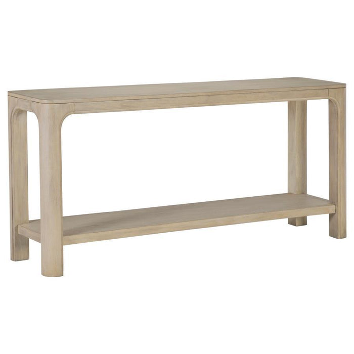 Solano - 64" Entryway Console Sofa Table - Weathered Mango