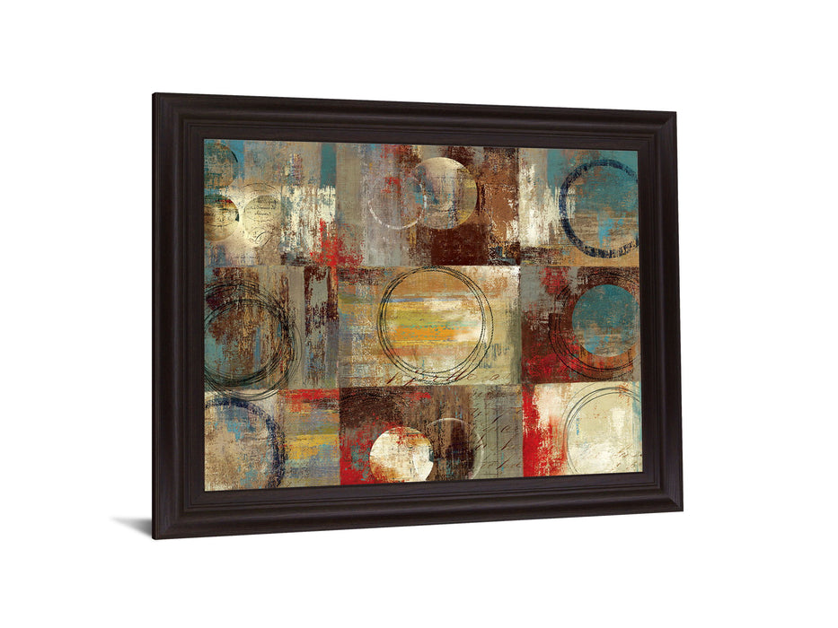 Eclipsed Mosaic - 28" x 34" Framed Wall Art