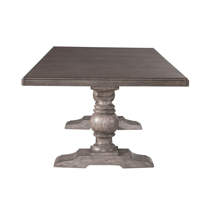 River Place - Trestle Table - Gray