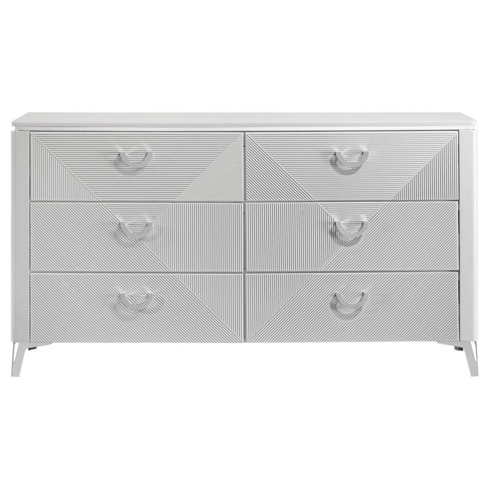 Cassia - 6-Drawer Bedroom Dresser Cabinet
