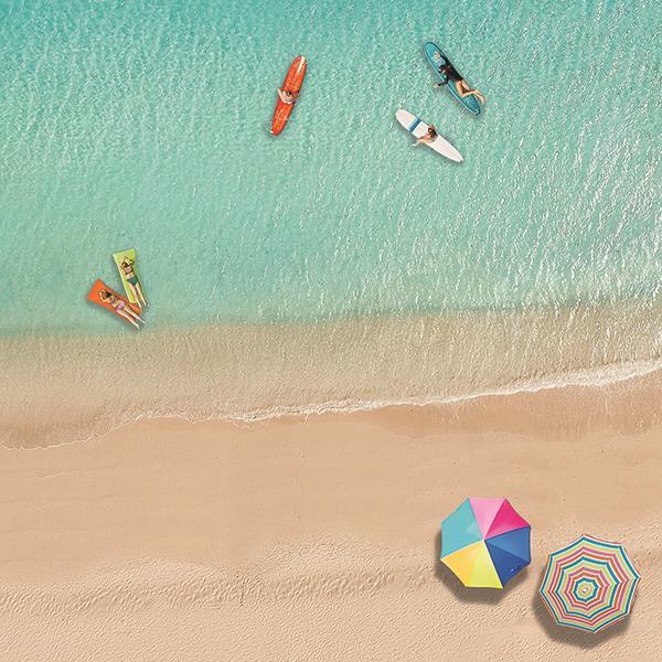 Fun In The Sun By Katrina Craven - Light Blue