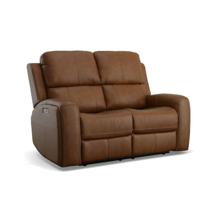 Linden - Power Reclining Loveseat With Power Headrests & Lumbar