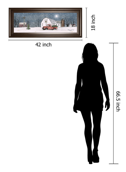 Winter On The Farm By Billy Jacobs - White