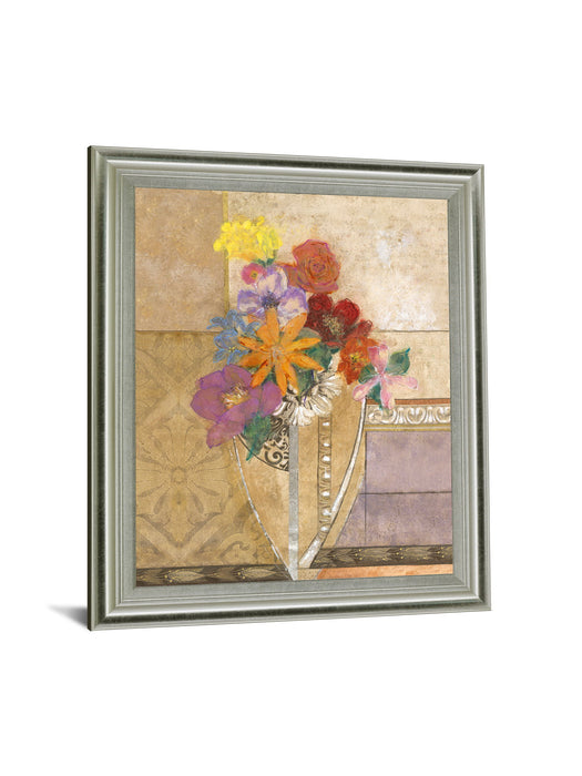 Opulent Blossom Mix - 28" x 34" Framed Wall Art
