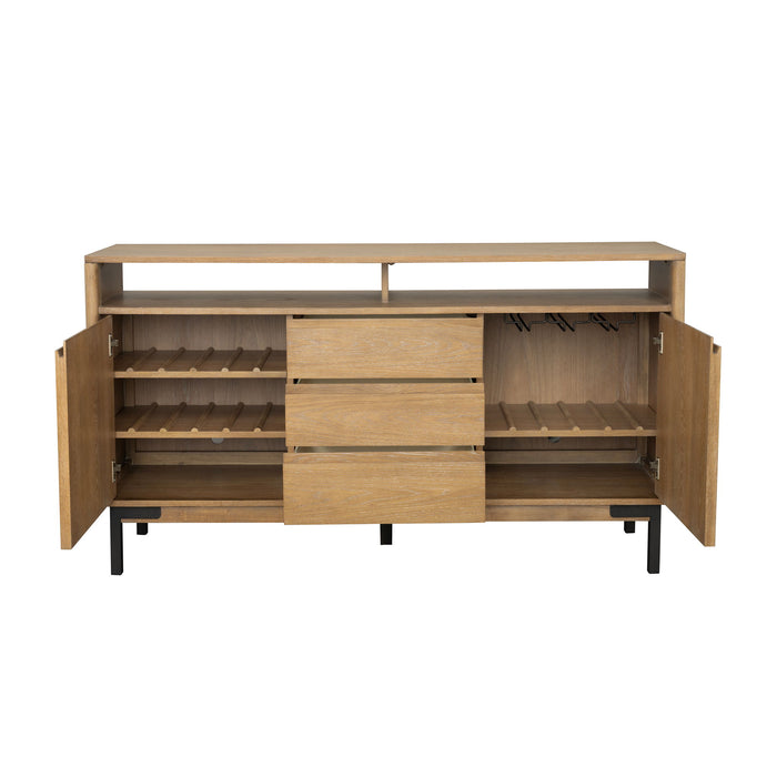 Millwork - Sideboard - Light Brown
