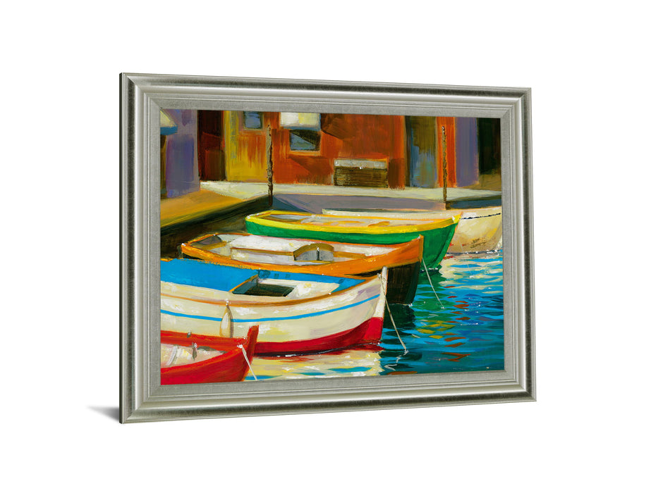 Harbor Glow - 28" x 34" Framed Wall Art