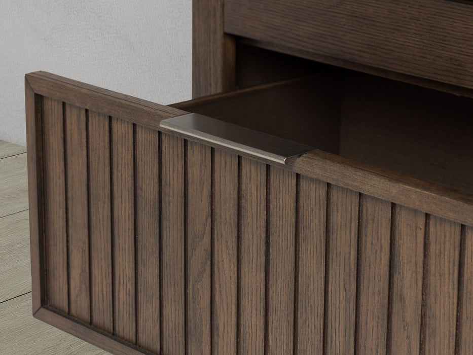 Athens - Open Nightstand - Dark Brown