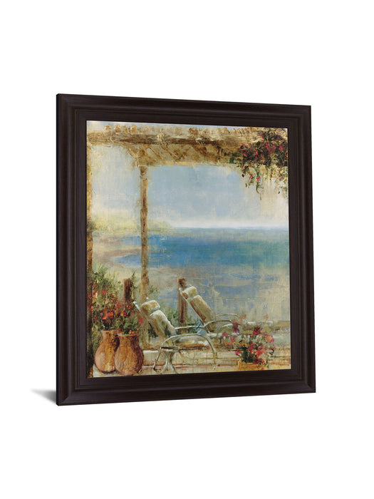 Coastal Retreat View - 28" x 34" Framed Wall Art