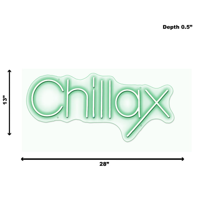 Neon Chillax - Green