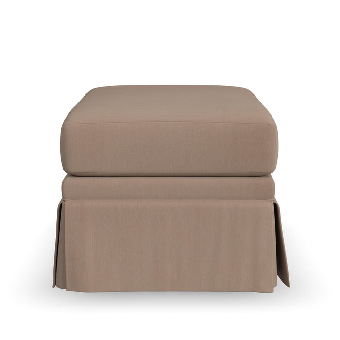 Lottie - Ottoman With Skirt Trim