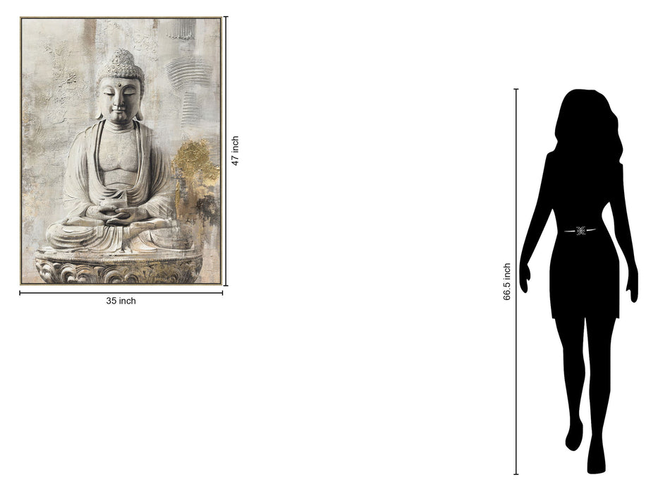 Buddha In White - White