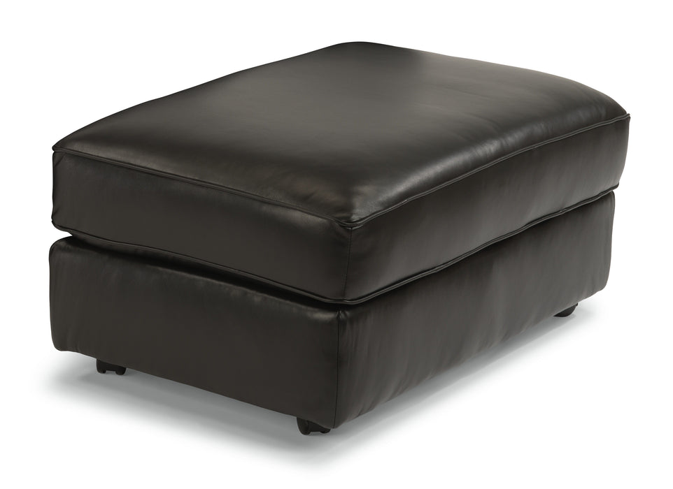 Vail - Leather Cocktail Ottoman
