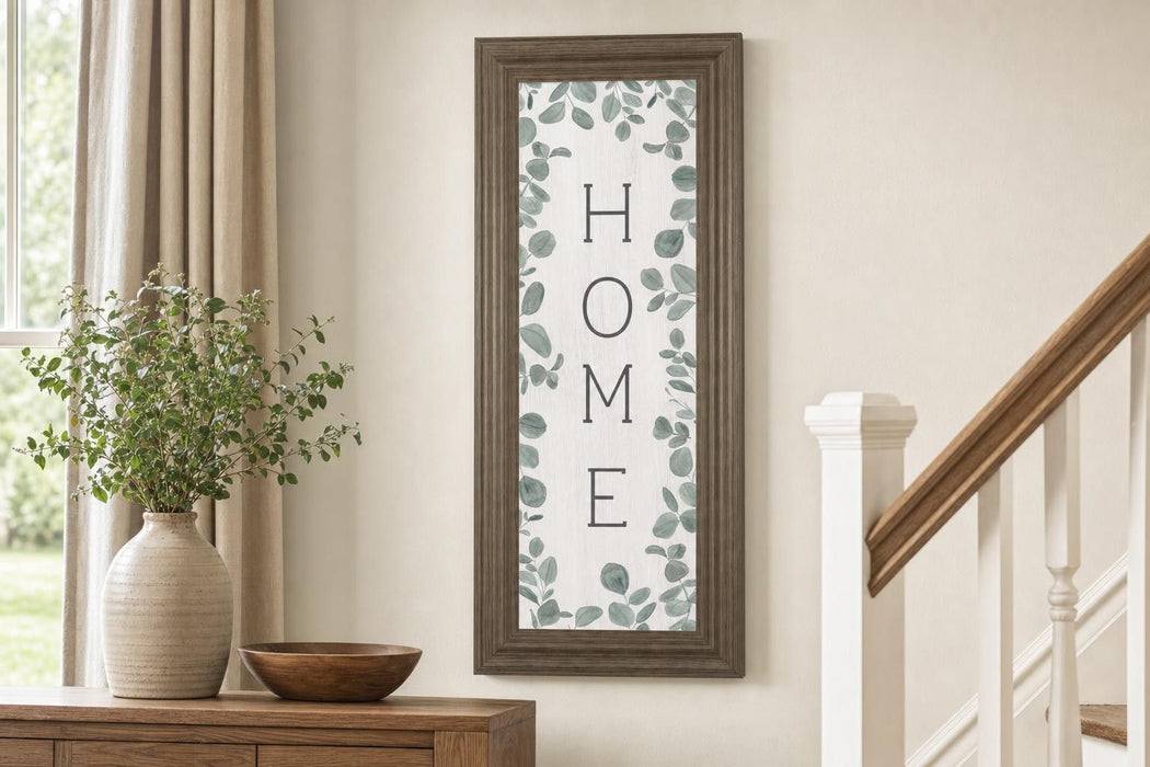 Home Eucalyptus Il By Kate Sherrill - Gray