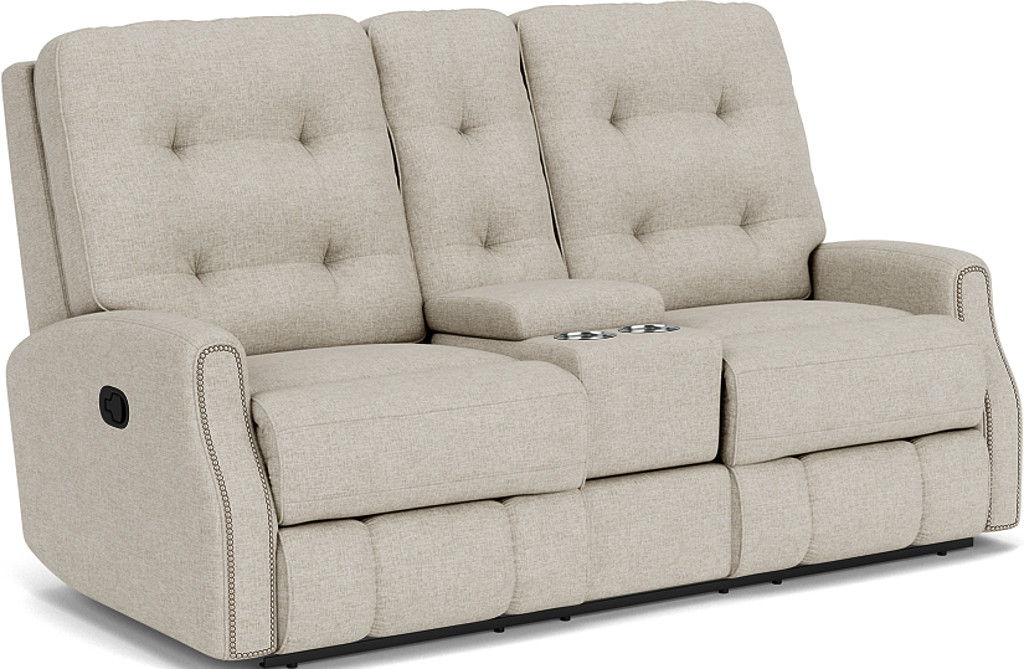 Devon - Reclining Loveseat, Nailhead Trim