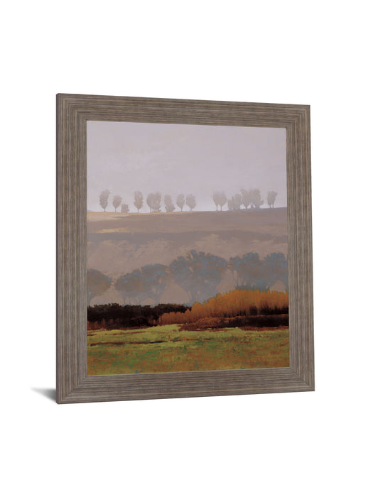 Golden Meadow Veil - 28" x 34" Framed Wall Art