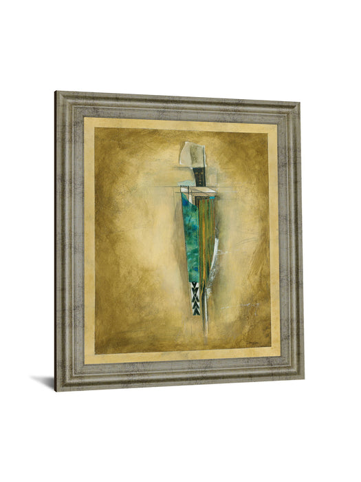 Golden Echo - 28" x 34" Framed Wall Art