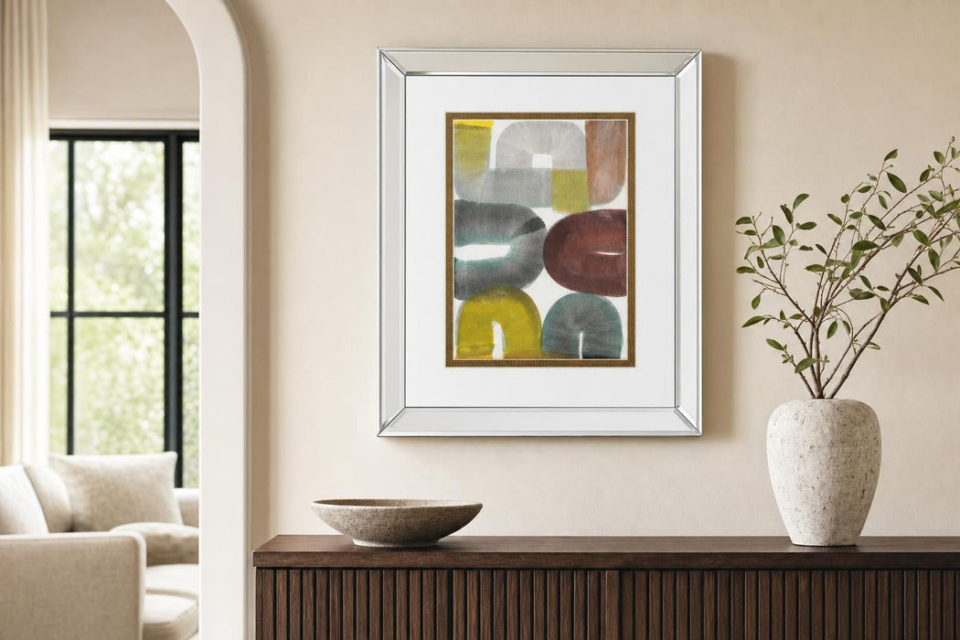 Geode Abstraction II By Jodi Fuchs - Dark Gray