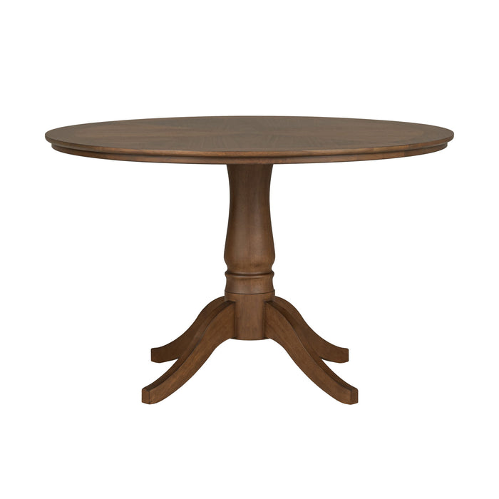 Azalea - Round Dining Table - Walnut