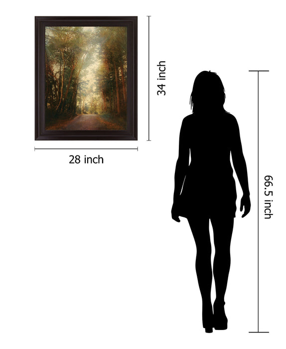 Sunbeam Woodland - 28" x 34" Framed Wall Art