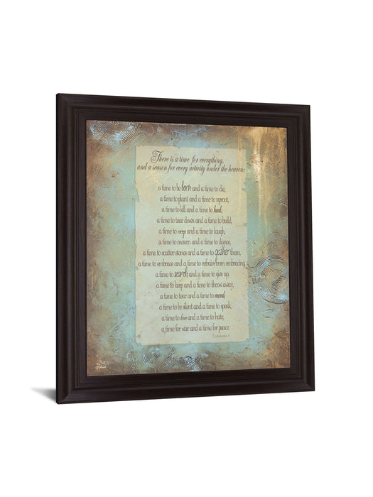 Golden Season Poem - 28" x 34" Framed Wall Art