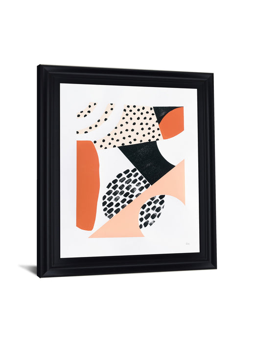 Terracotta Motion - 28" x 34" Framed Wall Art