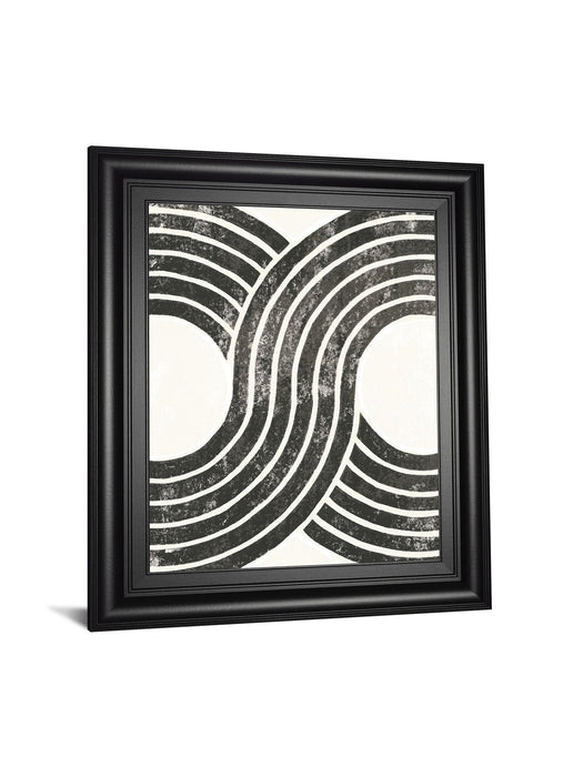 Over The Rainbow BW II By Moira Hershey - Framed Print Wall Art - White