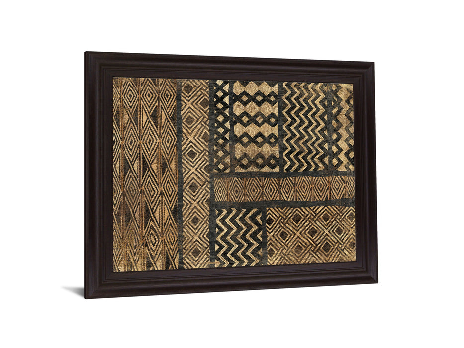 Geometric Fusion - 28" x 34" Framed Wall Art