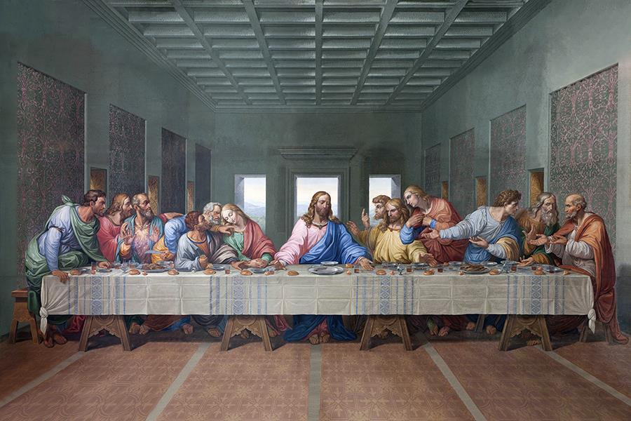 Last Supper - Blue