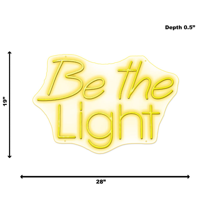 Neon Be The Light - Yellow