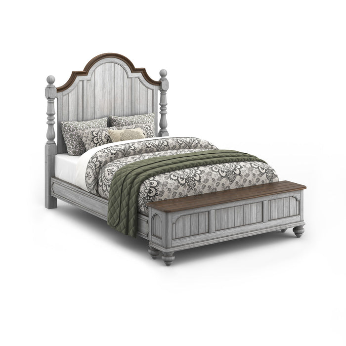 Plymouth - Queen Poster Headboard - Gray