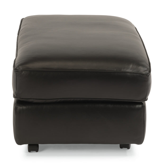 Vail - Leather Cocktail Ottoman