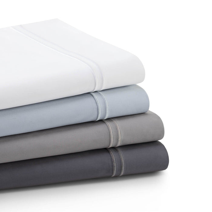 Woven Supima - Cotton Sheets - Split King - White