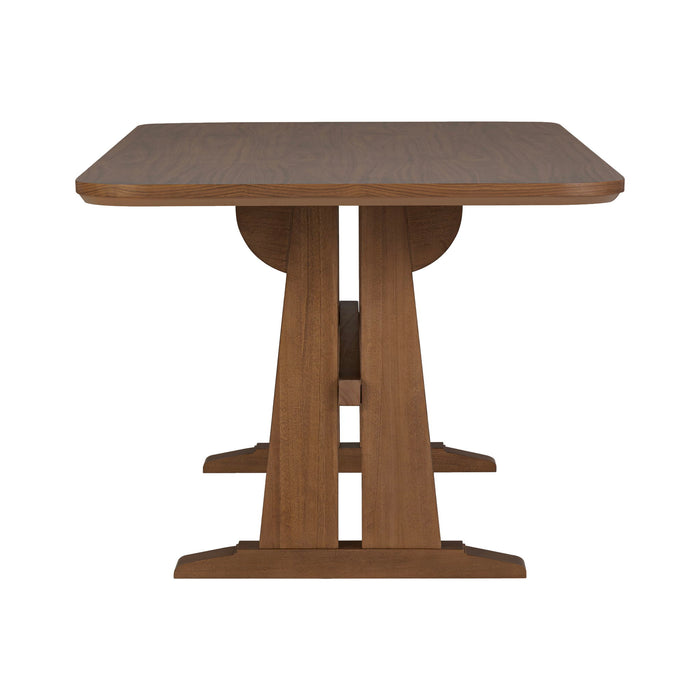 Lincoln - Rectangular Dining Table - Warm Walnut