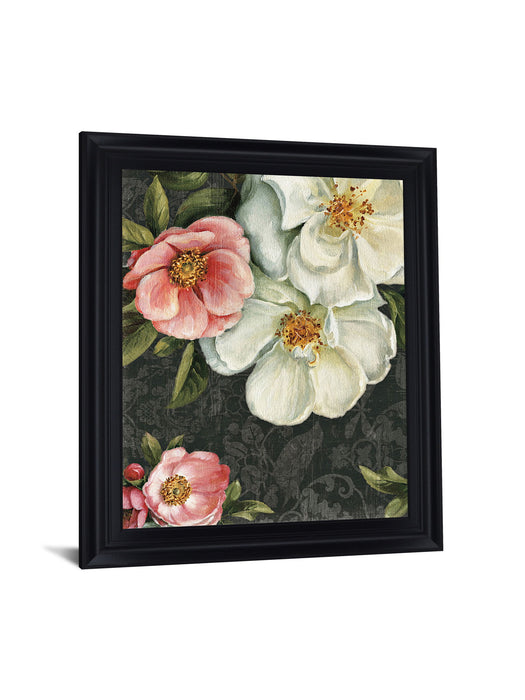 Blushing Petal Harmony - 28" x 34" Framed Wall Art