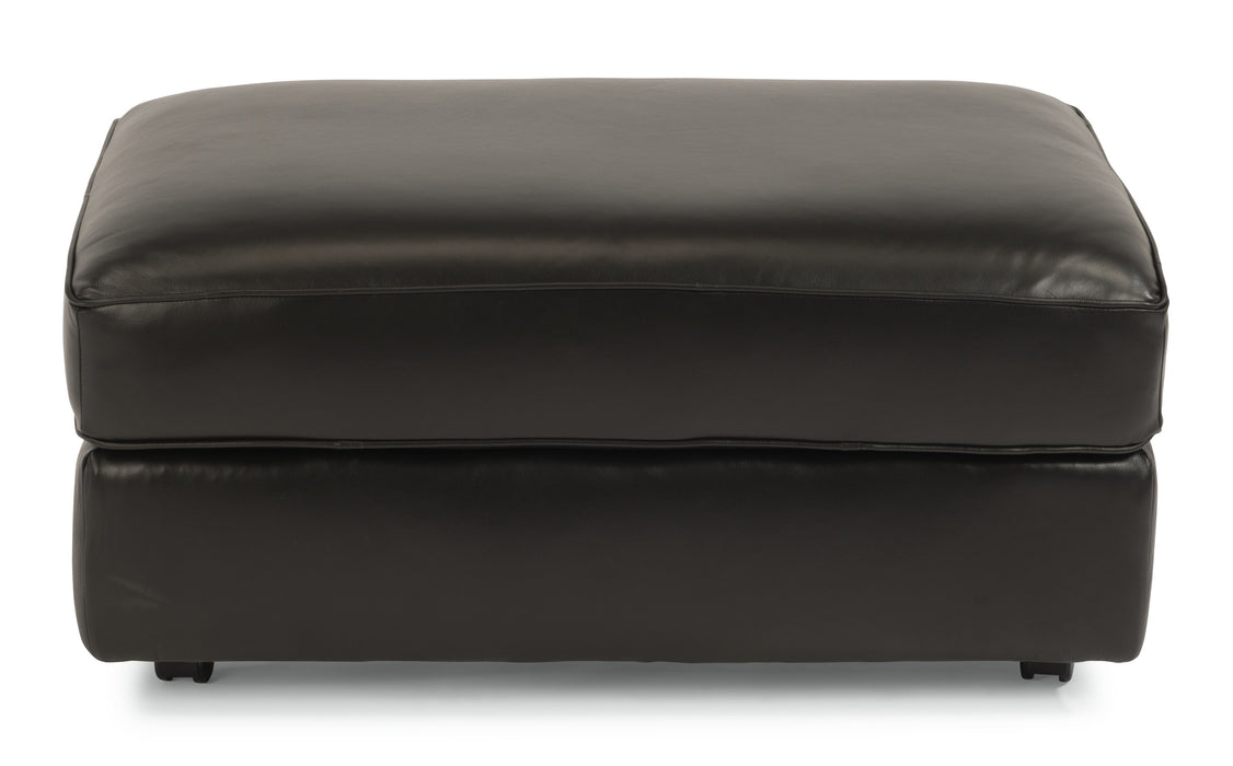 Vail - Leather Cocktail Ottoman