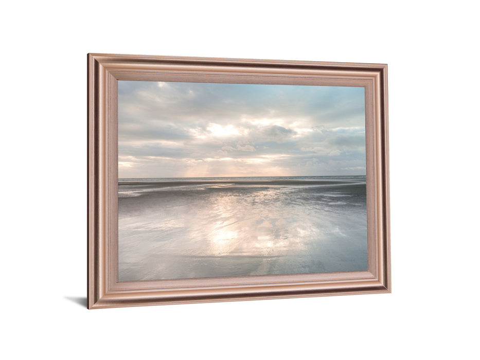 Tranquil Lightshore - 28" x 34" Framed Wall Art