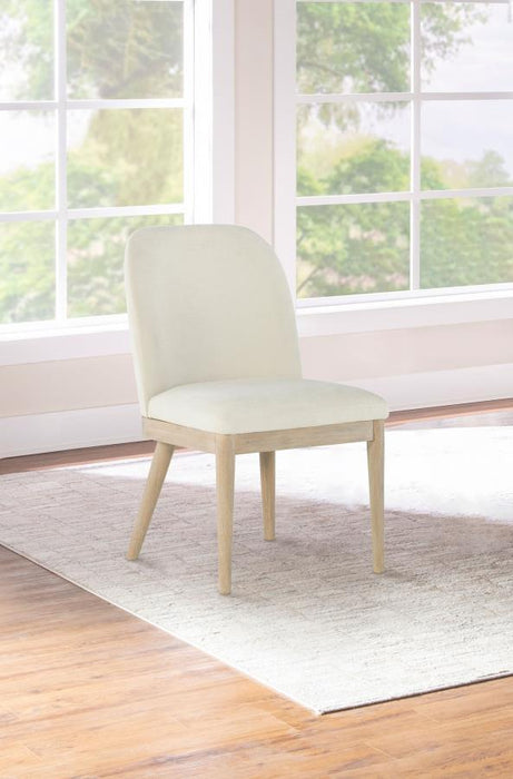 Solano - Upholstered Dining Side Chair (Set of 2) - Beige
