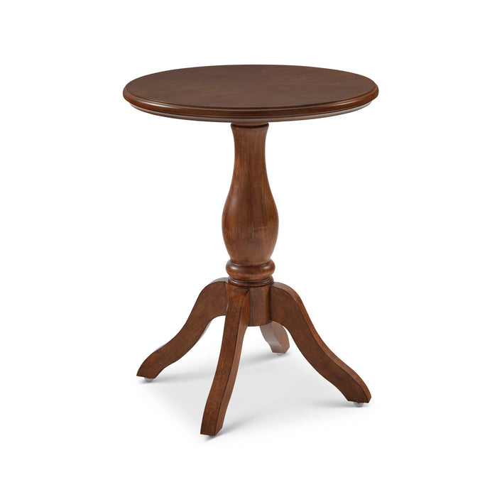 Bellevue - Chairside Table - Whiskey Brown