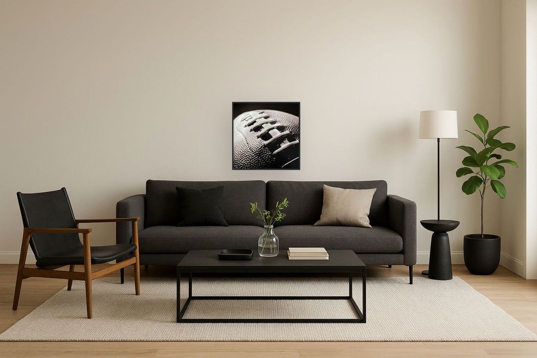 Grit Iron Focus - 24" x 24" Framed Wall Art