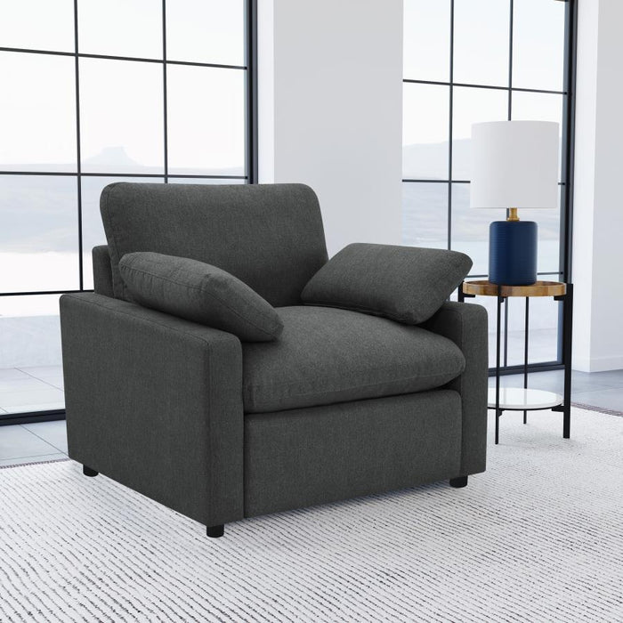 Collins - Upholstered Power Recliner Chair