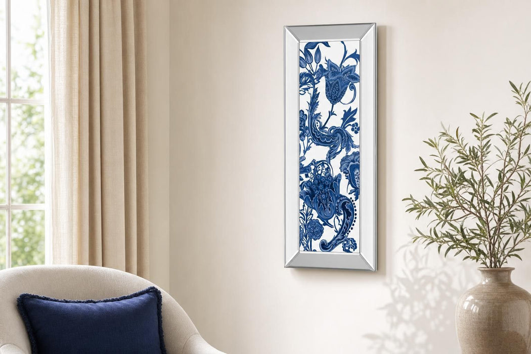 Indigo Chintz VI By Melissa Wang - Blue