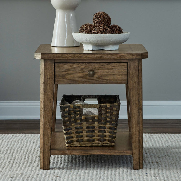 Carolina Park - End Table - Brown